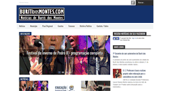 Desktop Screenshot of buritidosmontes.com